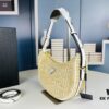 Prada Hobo Straw Bag with Box ||| Prada Beautiful Summer Straw Bag