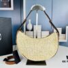 Prada Summer Woven Hobo Bag with Box