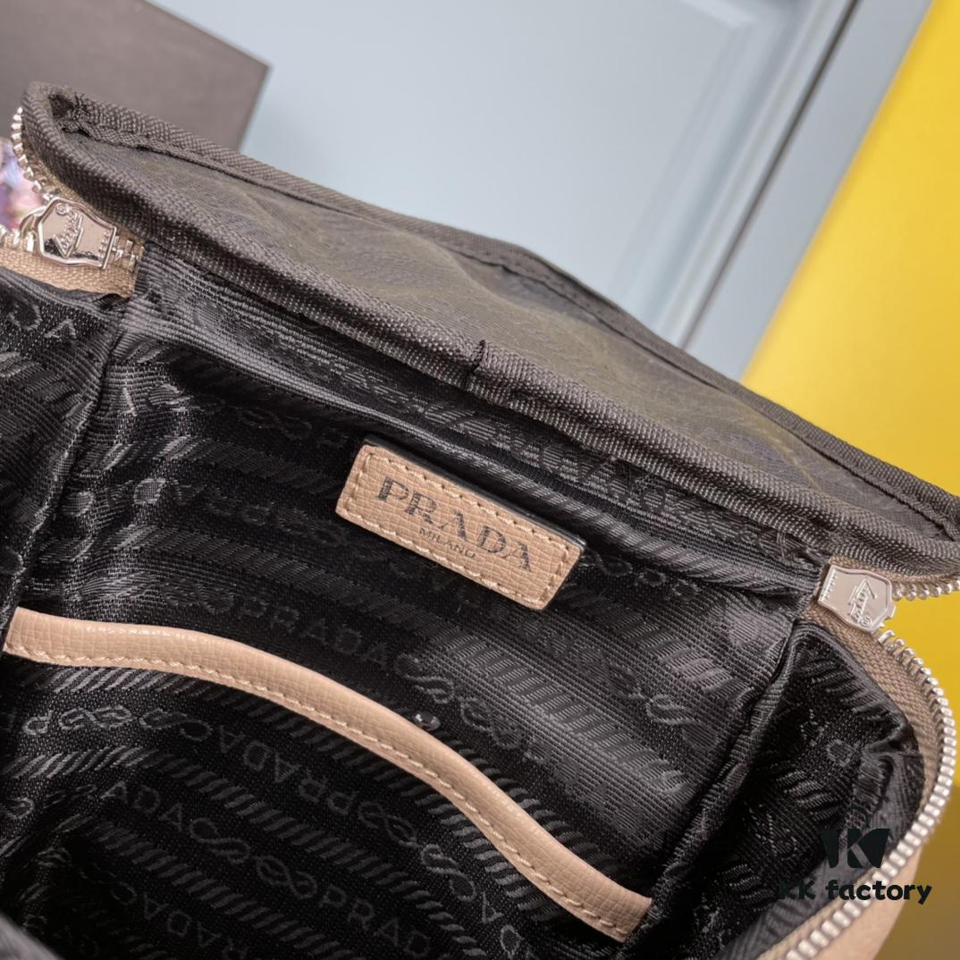 PRADA New Counter Style (Tri-fold Full Leather) Shoulder Bag