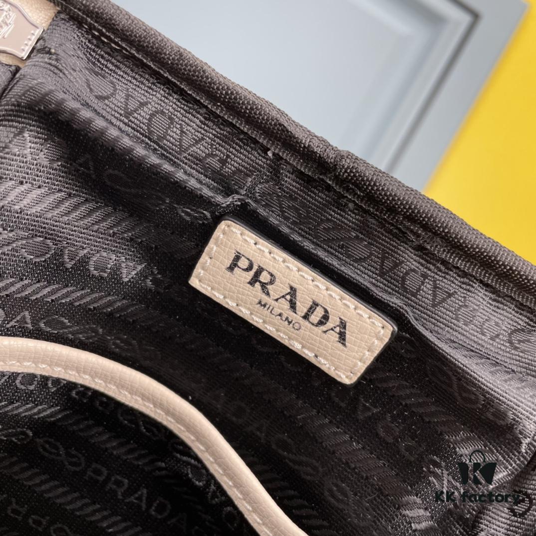 PRADA New Arrival Counter Model (Triple Combination Full Leather) Shoulder Bag