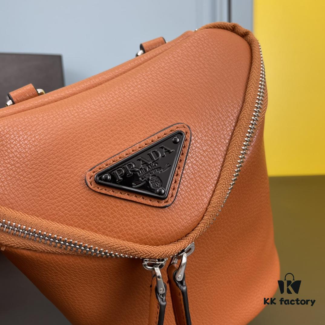 PRADA New Arrival (Tri-Composite Full Leather) Shoulder Bag