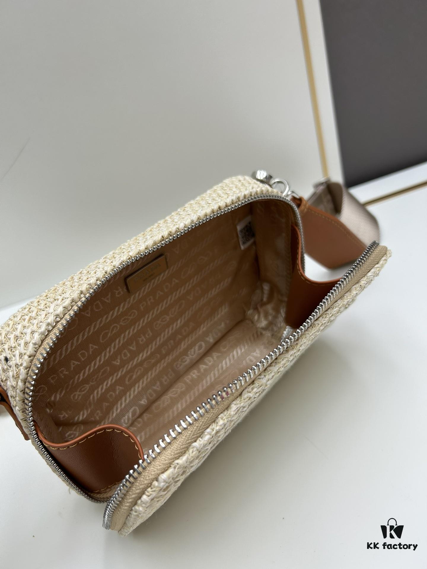 Prada-style Raffia Camera Bag - Embrace the Last Days of Summer