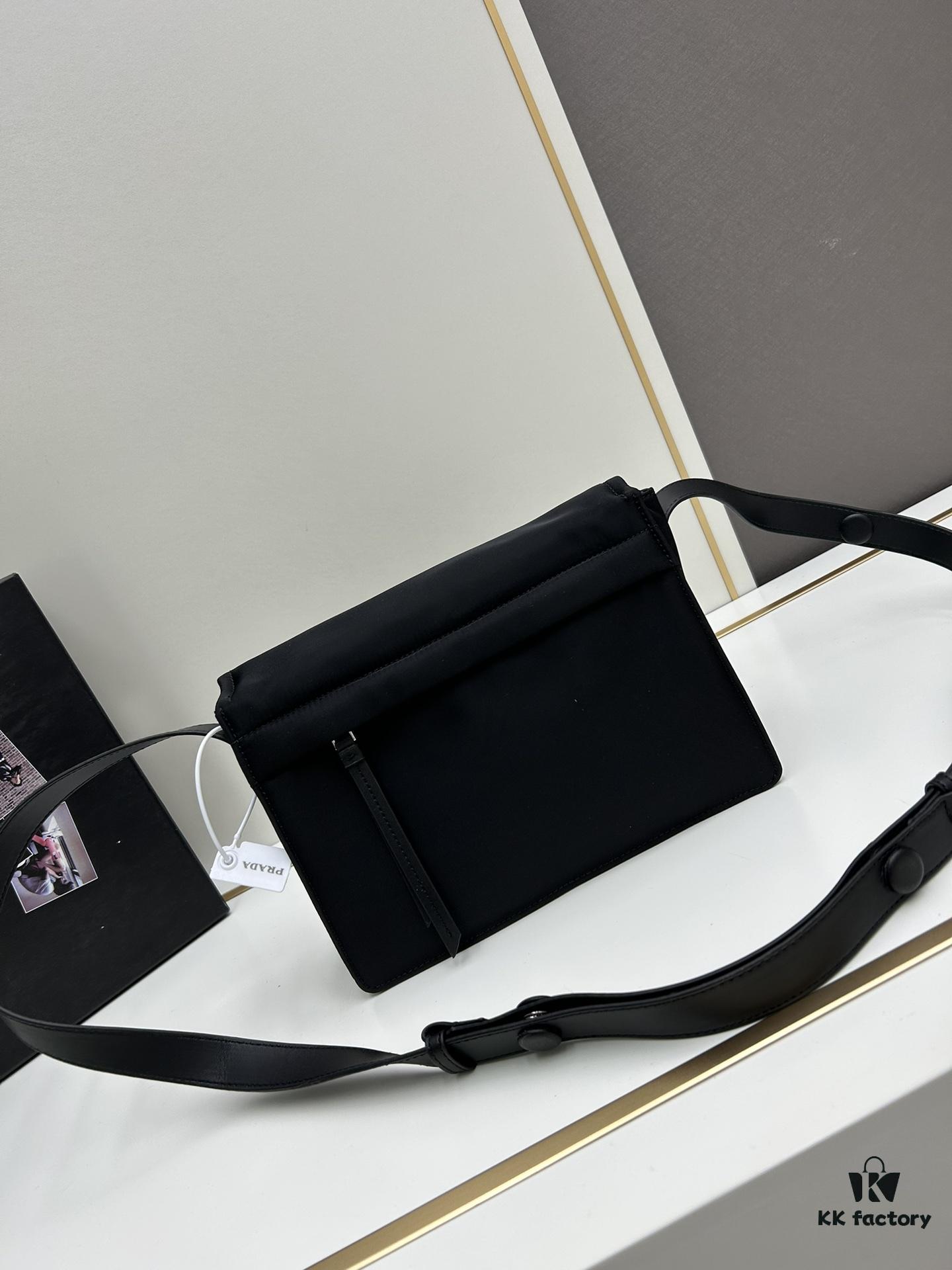 Small Size with Box Prada Original Invite Series Unisex Hobo Crossbody Bag