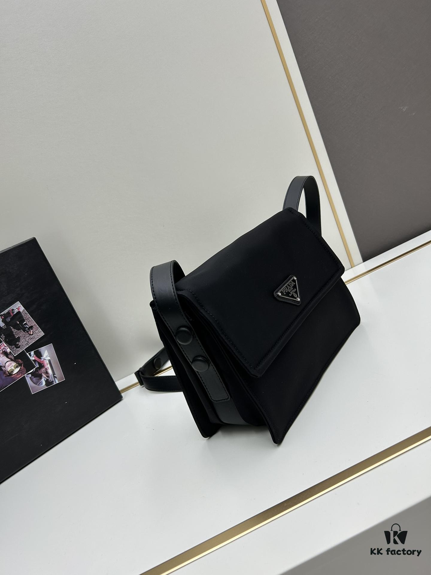 Small Size with Box Prada Original Invite Series Unisex Hobo Crossbody Bag