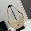 Prada Woven Hobo Bag with Box
