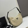 Prada Straw Hobo Bag with Box ||| Prada Beautiful Raffia Handbag