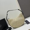 Prada Straw Hobo Bag with Box ||| Prada Beautiful Raffia Handbag