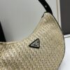 Prada Straw Hobo Bag with Box ||| Prada Beautiful Raffia Handbag