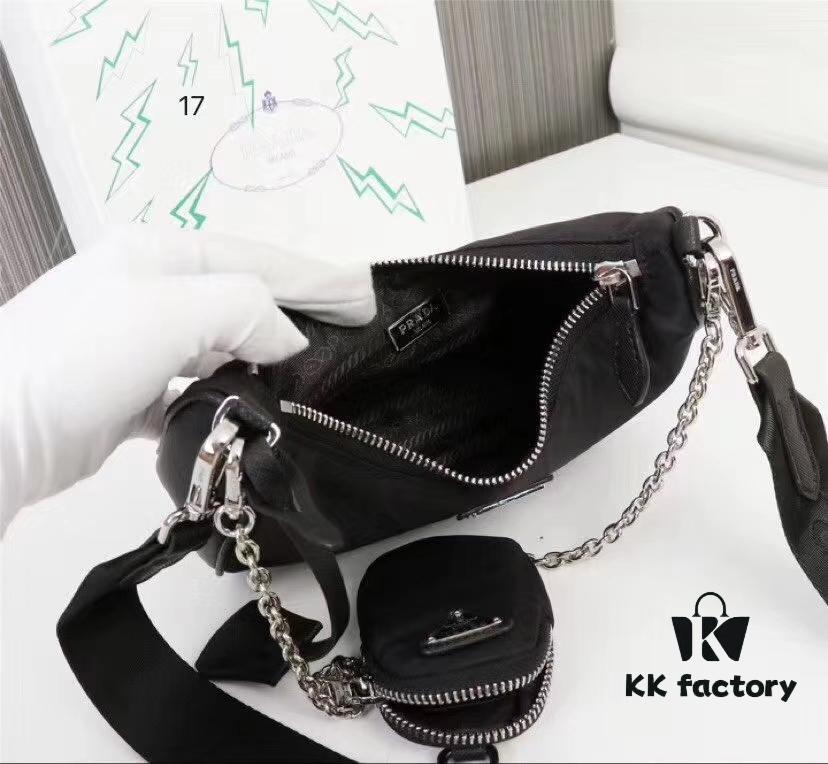 Prada Re-Edition Hobo High Bag in Gift Box Packaging