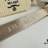 Beige Knitted Prada Three-in-One Bag with Box