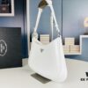 PRADA 2021 Spring/Summer Collection Hobo Handbag, Calfskin Leather, Original Factory Custom Material