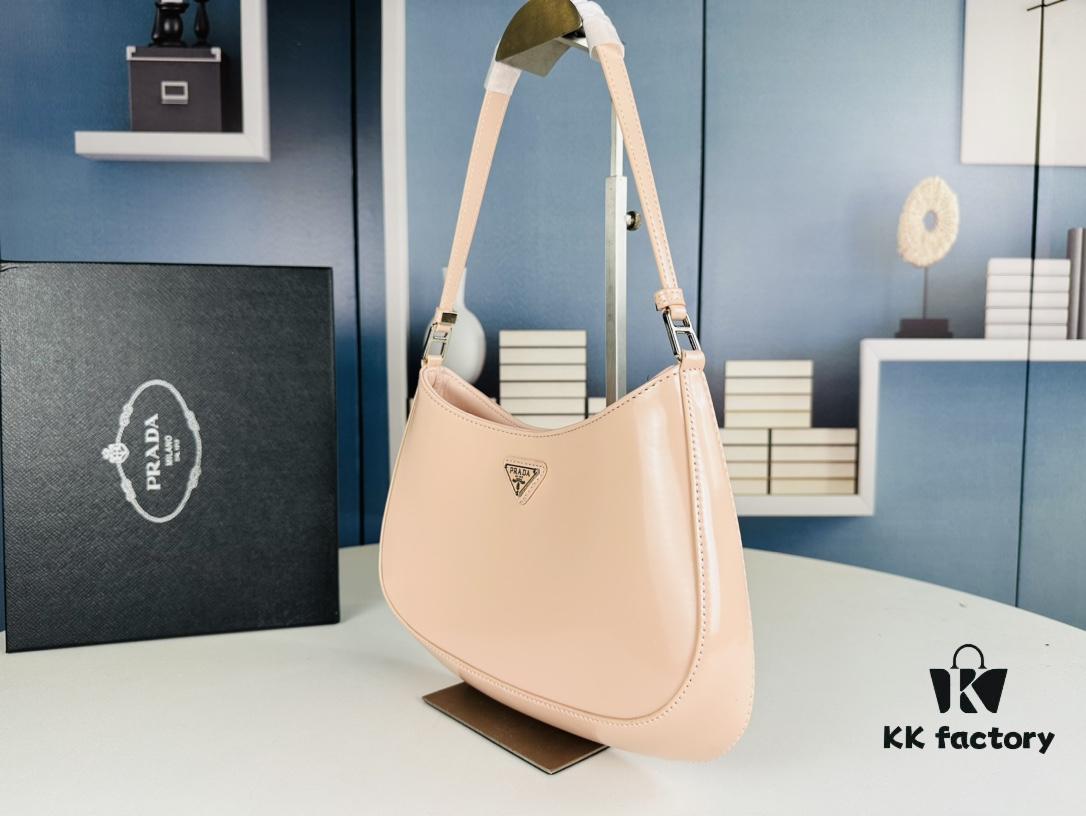 PRADA 2021 Spring/Summer Hobo Bag - Original Order with Box, Custom Leather from Factory