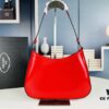 PRADA 2021 Spring/Summer Collection Hobo Handbag - Premium Calfskin, Lightweight and Stylish