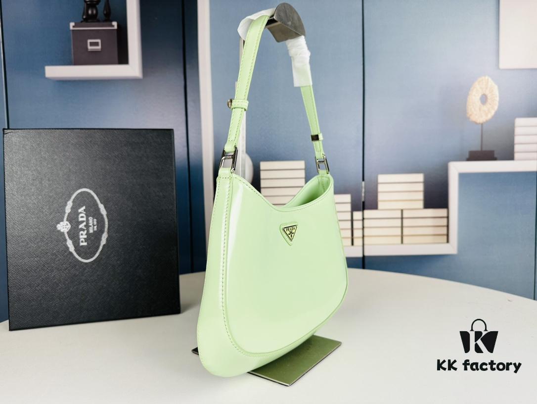 PRADA 2021 Spring/Summer Hobo Handbag - Authentic Replica, Premium Calfskin Leather