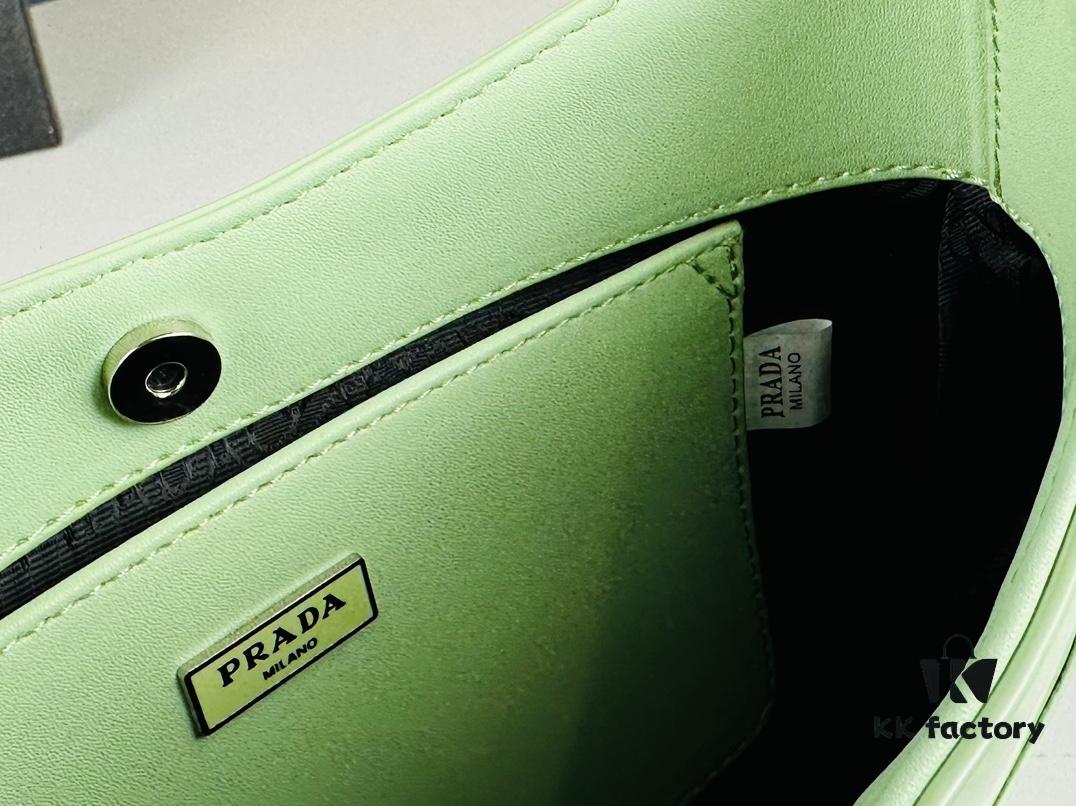 PRADA 2021 Spring/Summer Hobo Handbag - Authentic Replica, Premium Calfskin Leather