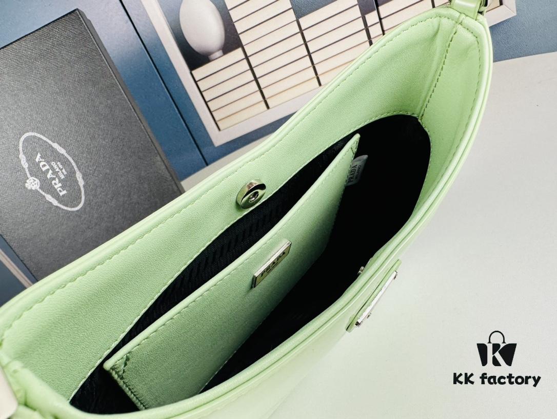 PRADA 2021 Spring/Summer Hobo Handbag - Authentic Replica, Premium Calfskin Leather