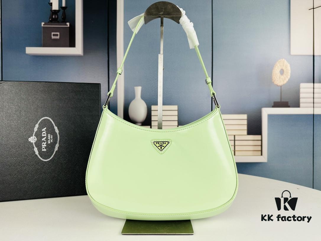 PRADA 2021 Spring/Summer Hobo Handbag - Authentic Replica, Premium Calfskin Leather