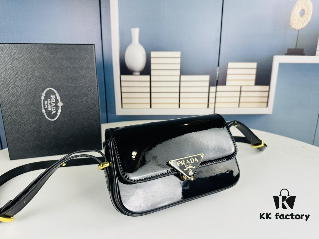 PRADA Soft Calf Shoulder Bag, Size 21.5x13x5, Model No. 339