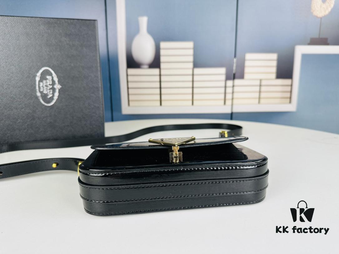 PRADA Soft Calf Shoulder Bag, Size 21.5x13x5, Model No. 339