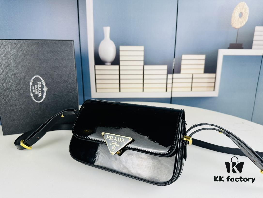 PRADA Soft Calf Shoulder Bag, Size 21.5x13x5, Model No. 339