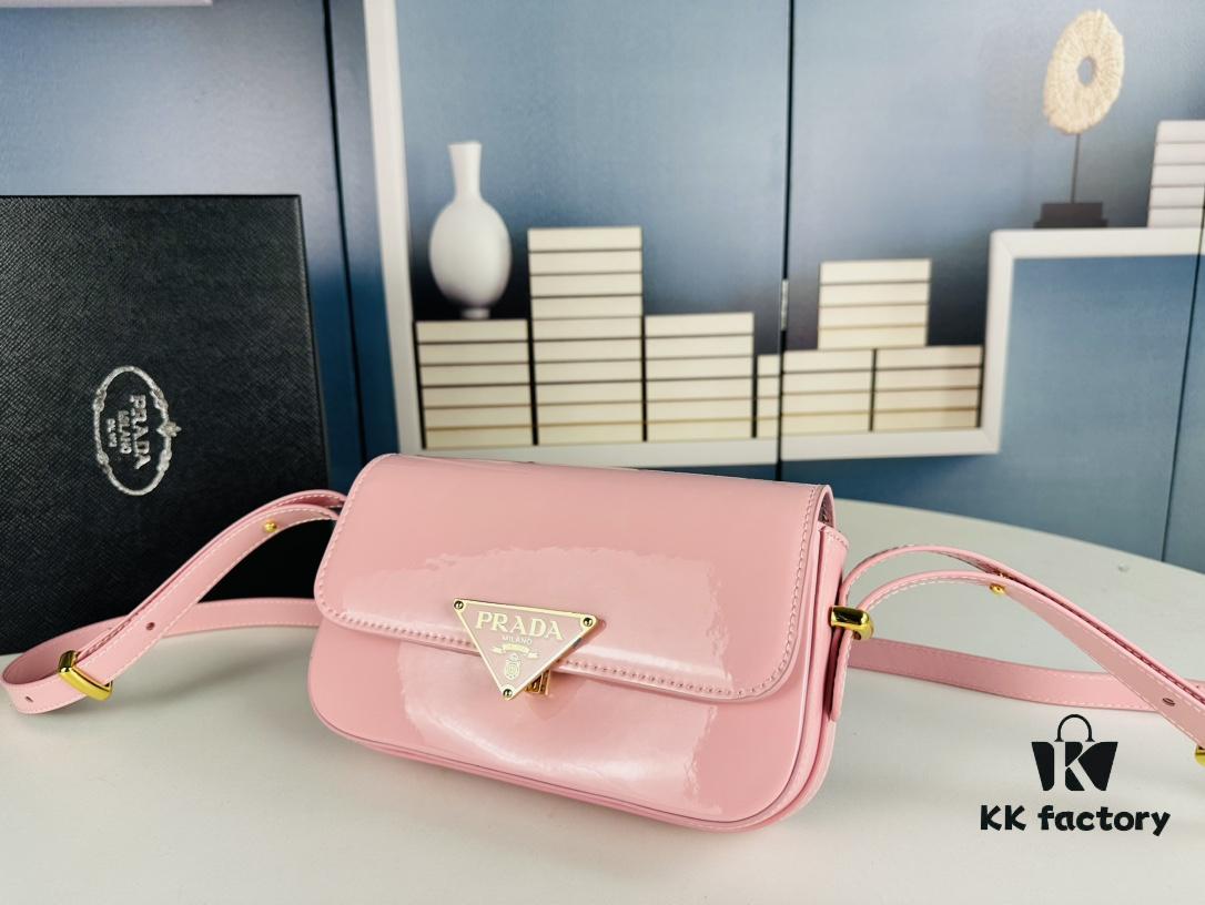 PRADA Soft Calf Shoulder Bag, Size 21.5x13x5, Style No. 339