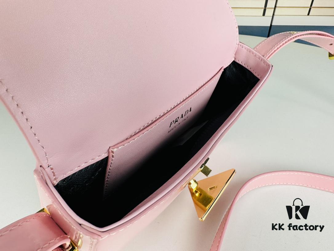 PRADA Soft Calf Shoulder Bag, Size 21.5x13x5, Style No. 339