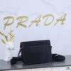 Prada Latest Tri-Combination Messenger Bag 2VD034