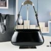 Prada Style Shoulder Bag (Box Included) Size 24x12x4, Model No. 817 - Calfskin Version