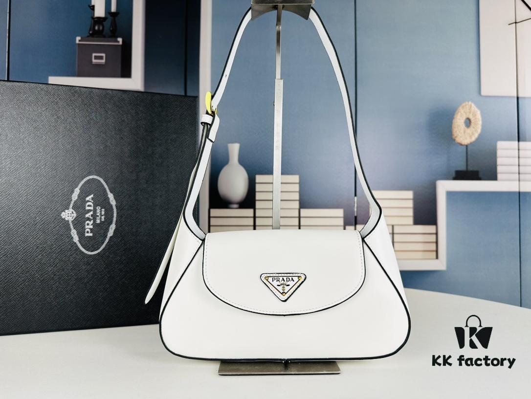 2024 Spring Prada Small Genuine Leather Shoulder Bag - Model 819