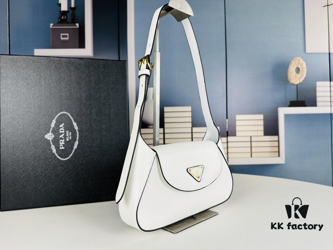 2024 Spring Prada Small Genuine Leather Shoulder Bag - Model 819