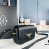 PRADA New Soft Calf Tofu Bag - Full Set with Box