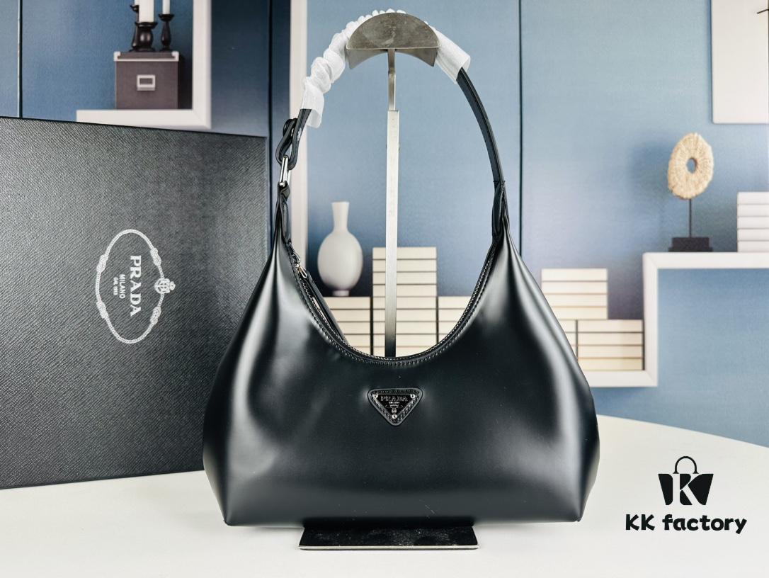 Prada Crescent Shoulder Bag Full Set with Box 818