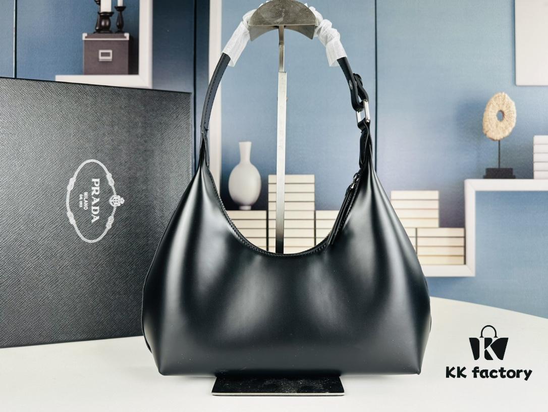 Prada Crescent Shoulder Bag Full Set with Box 818