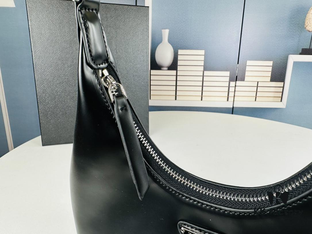 Prada Crescent Shoulder Bag Full Set with Box 818