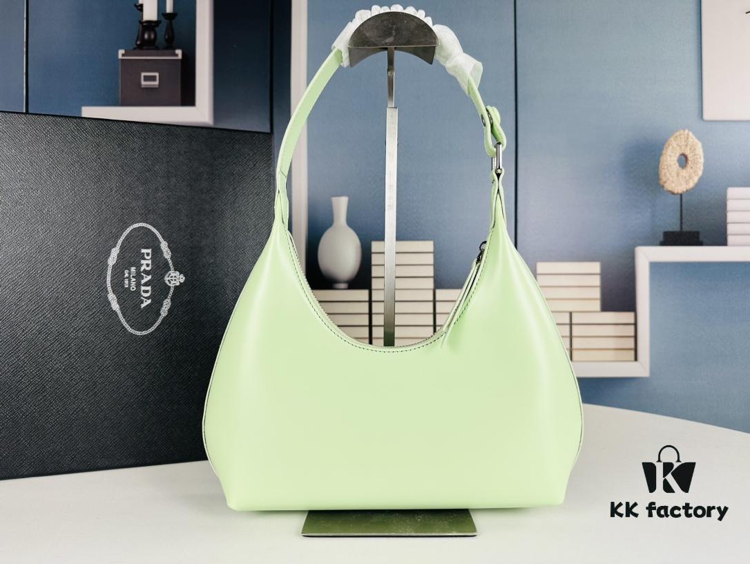 Prada Crescent Shoulder Bag Full Set with Box 818