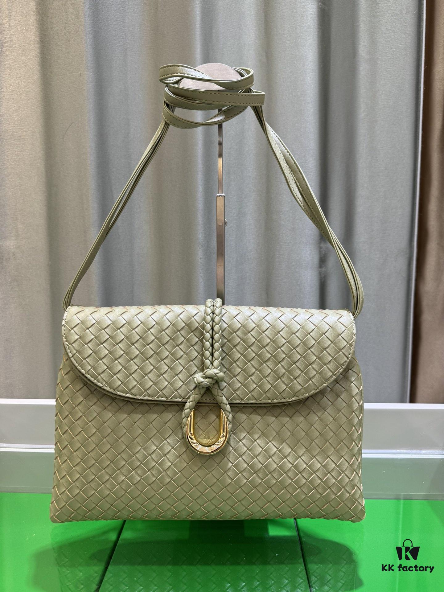 Cowhide Leather Bag, Shu Qi's Same Style BV Handbag! The Epitome of Elegance