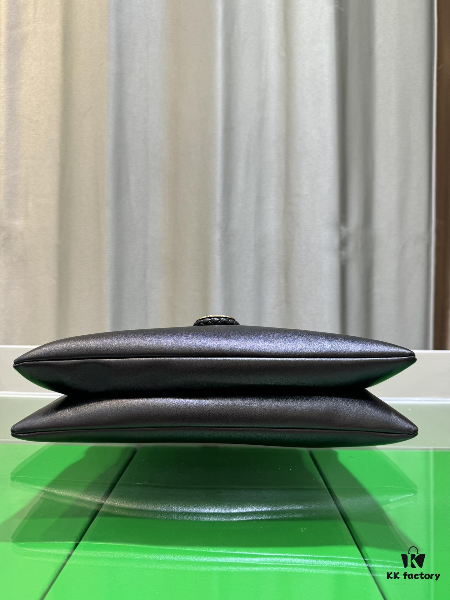 Calfskin Leather Bag - Shu Qi's Same Style BV Liberta Bag, The Epitome of Elegance