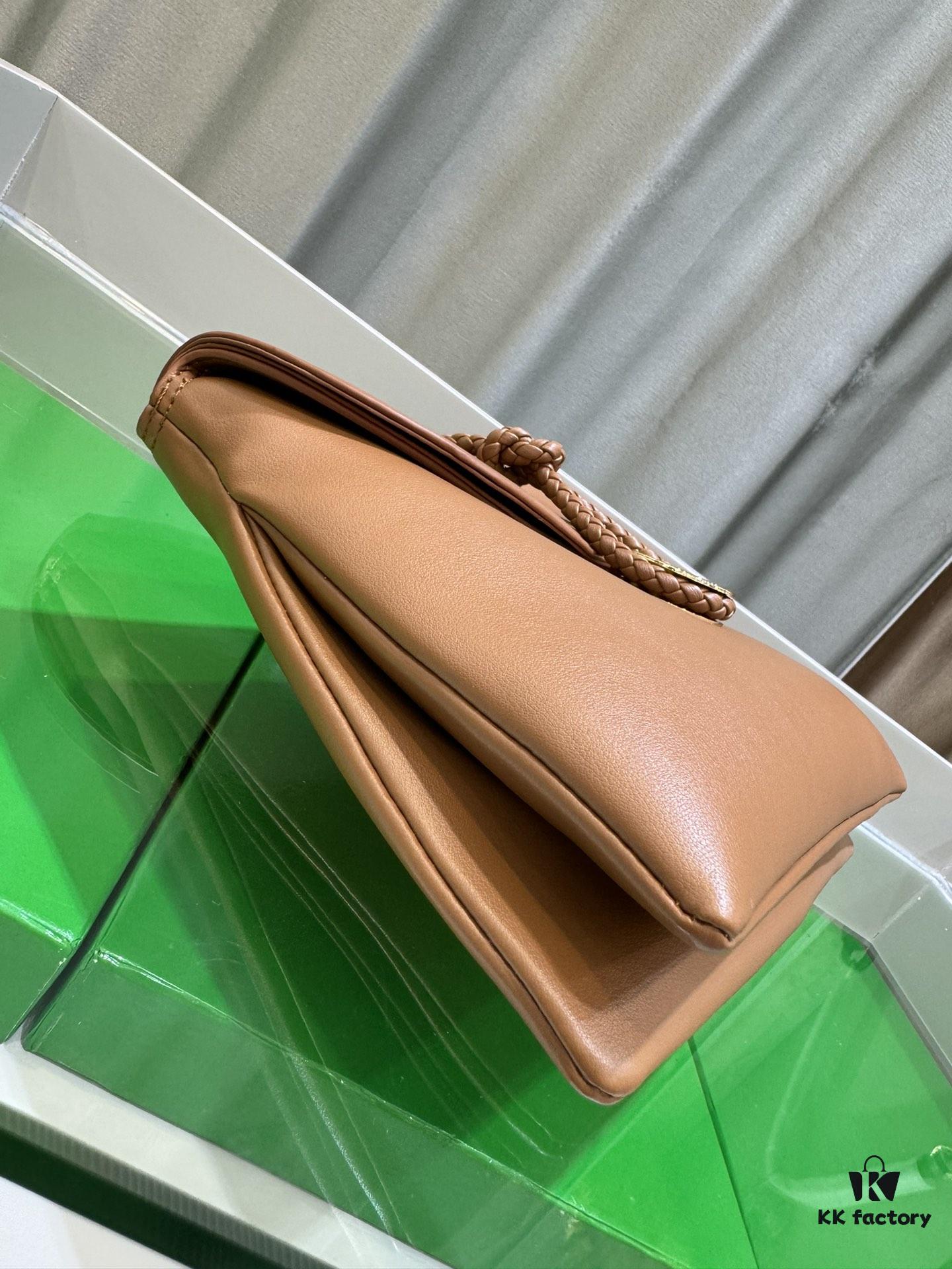 Calfskin Leather Bag - Shu Qi's Same Style BV Liberta Bag, The Epitome of Elegance