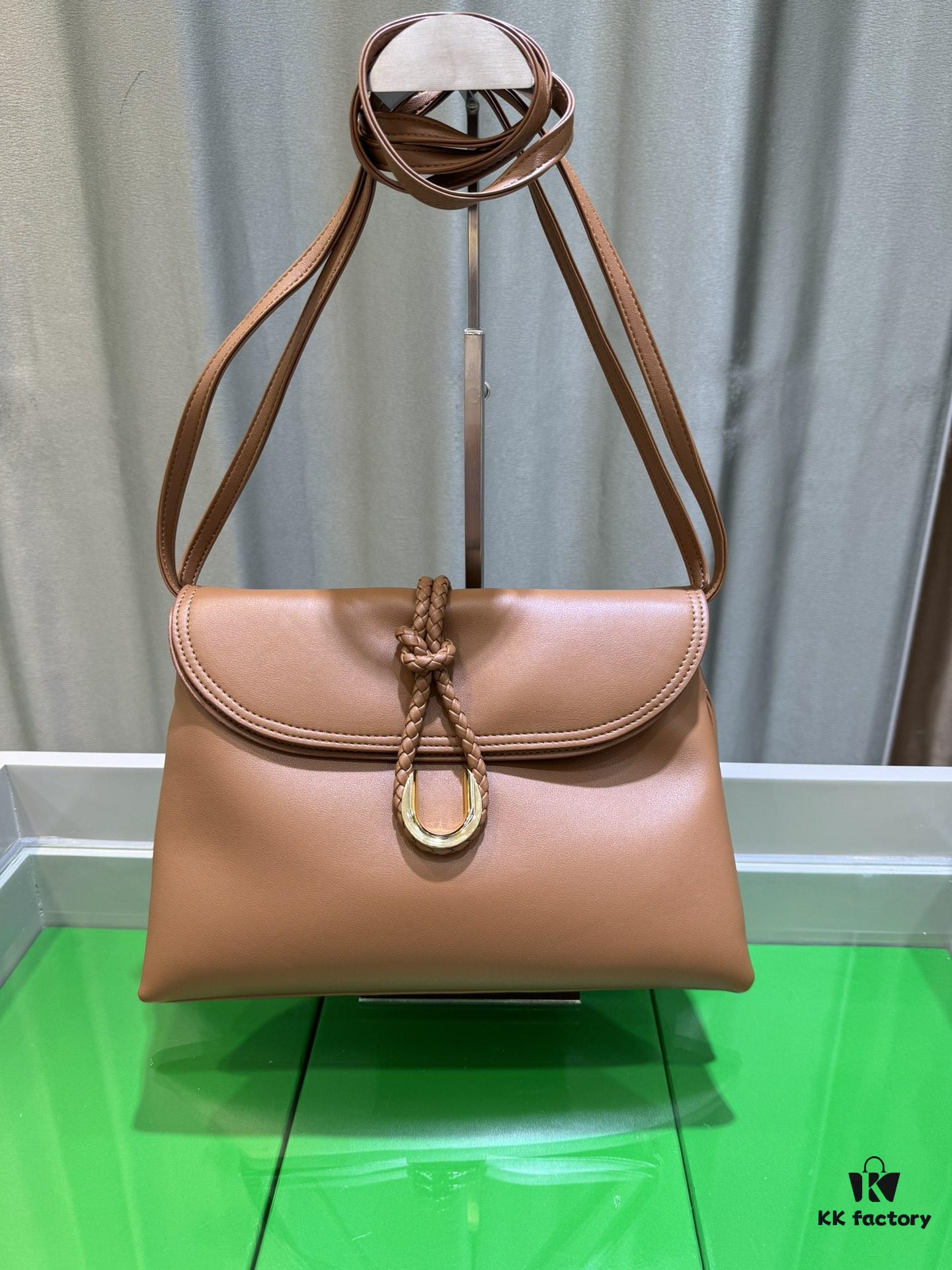 Calfskin Leather Bag - Shu Qi's Same Style BV Liberta Bag, The Epitome of Elegance