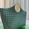 BV Picnic Woven Handbag - Bottega Veneta 24 Early Autumn New Vintage Style Beautiful Tote Bag