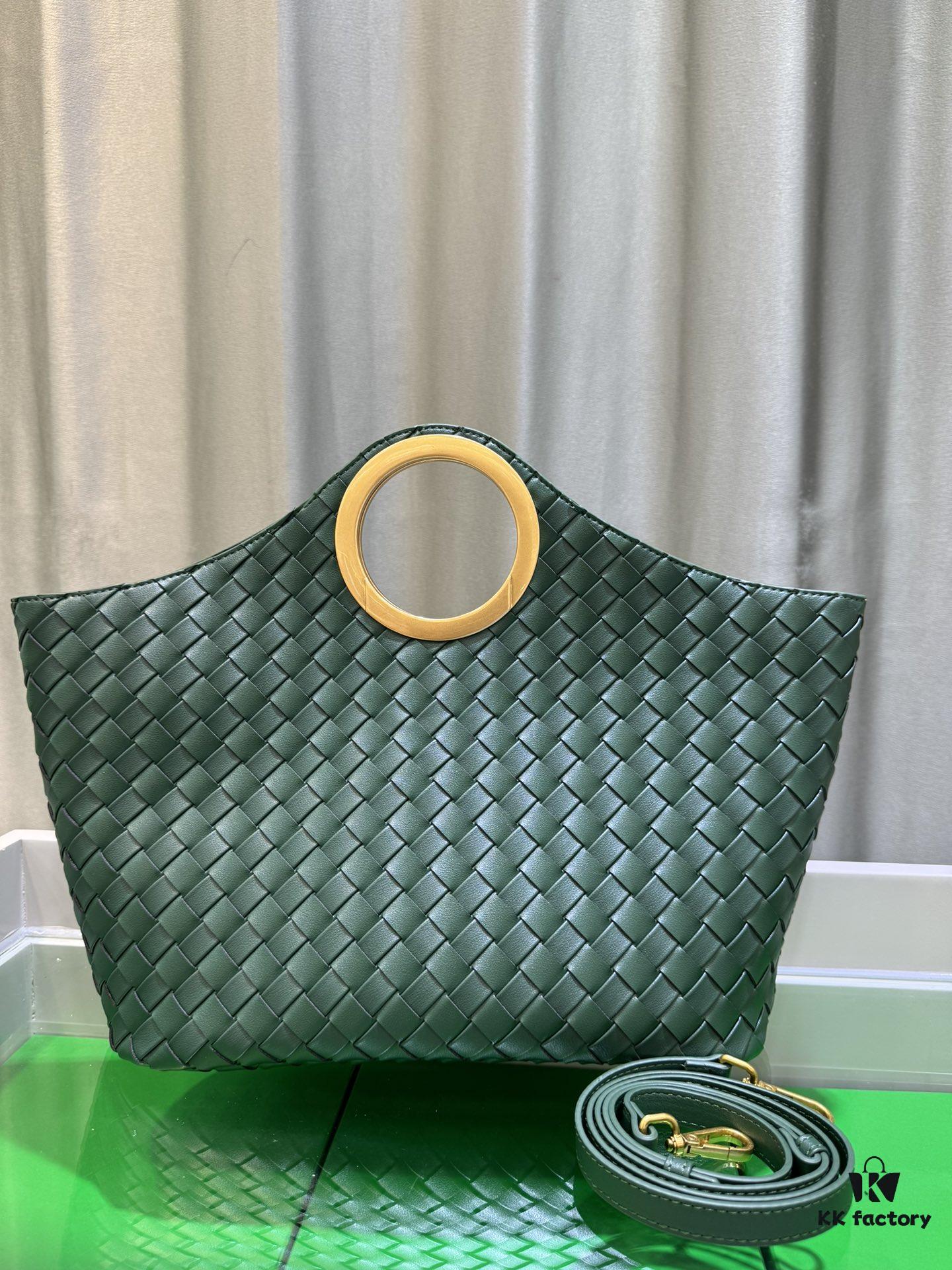 BV Picnic Woven Handbag - Bottega Veneta 24 Early Autumn New Vintage Style Beautiful Tote Bag