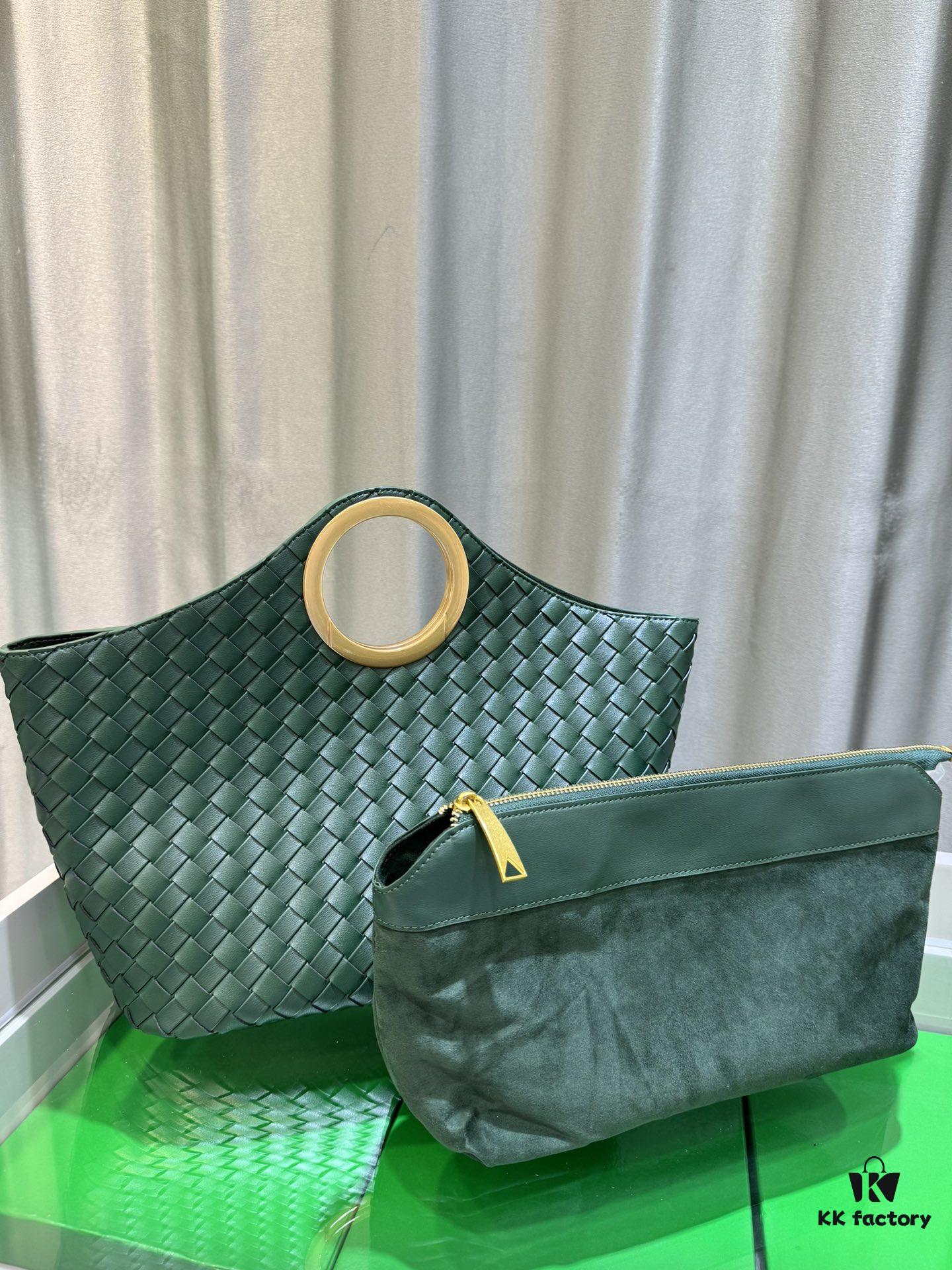 BV Picnic Woven Handbag - Bottega Veneta 24 Early Autumn New Vintage Style Beautiful Tote Bag