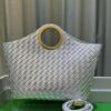 BV Picnic Woven Tote Bag BV Bottega Veneta 24 Early Autumn New Women's Retro Beautiful Handbag