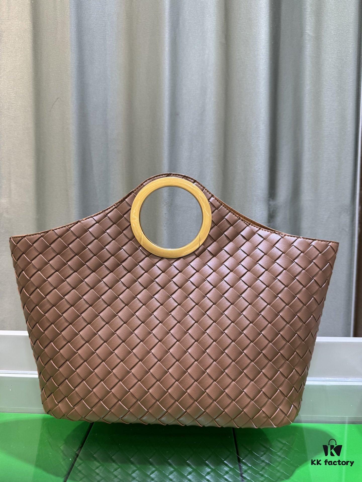 BV Picnic Woven Handbag - Bottega Veneta 24 Early Autumn New Vintage Style Beautiful Tote Bag
