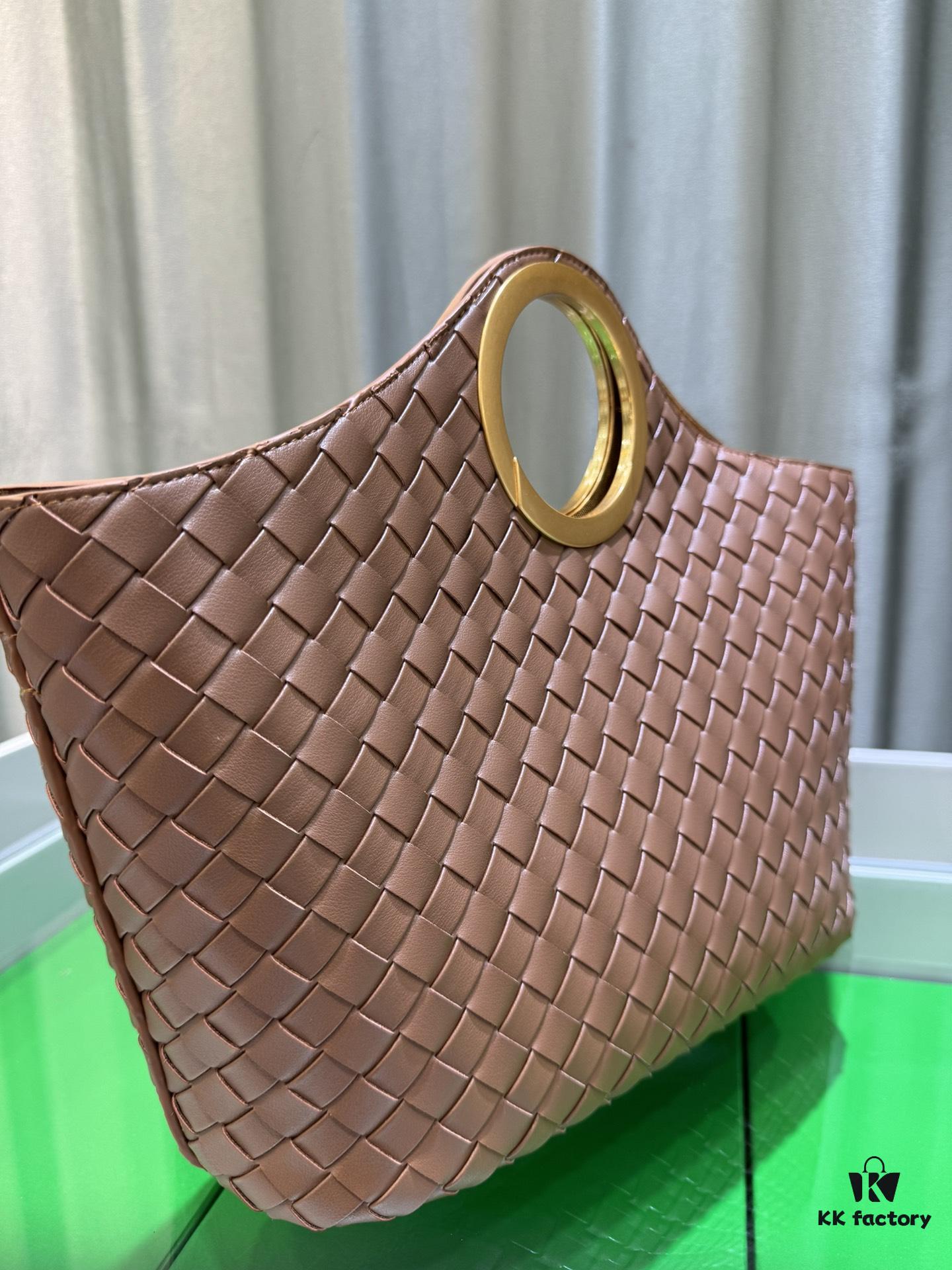 BV Picnic Woven Handbag - Bottega Veneta 24 Early Autumn New Vintage Style Beautiful Tote Bag