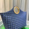 BV Picnic Wicker Handbag, Bottega Veneta 2024 Early Autumn New Women's Vintage-Style Beautiful Tote Bag