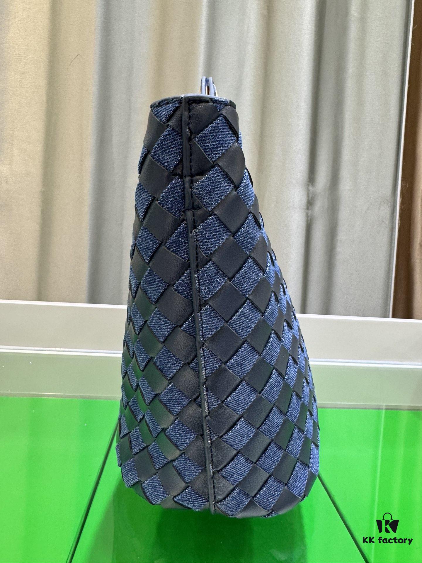 BV Picnic Wicker Handbag, Bottega Veneta 2024 Early Autumn New Women's Vintage-Style Beautiful Tote Bag