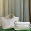 BV Picnic Wicker Handbag, Bottega Veneta 24 Early Autumn New Women's Vintage Style Exquisite Tote Bag