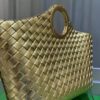 BV Picnic Woven Handbag - Bottega Veneta 24 Early Autumn New Vintage Style Beautiful Tote Bag