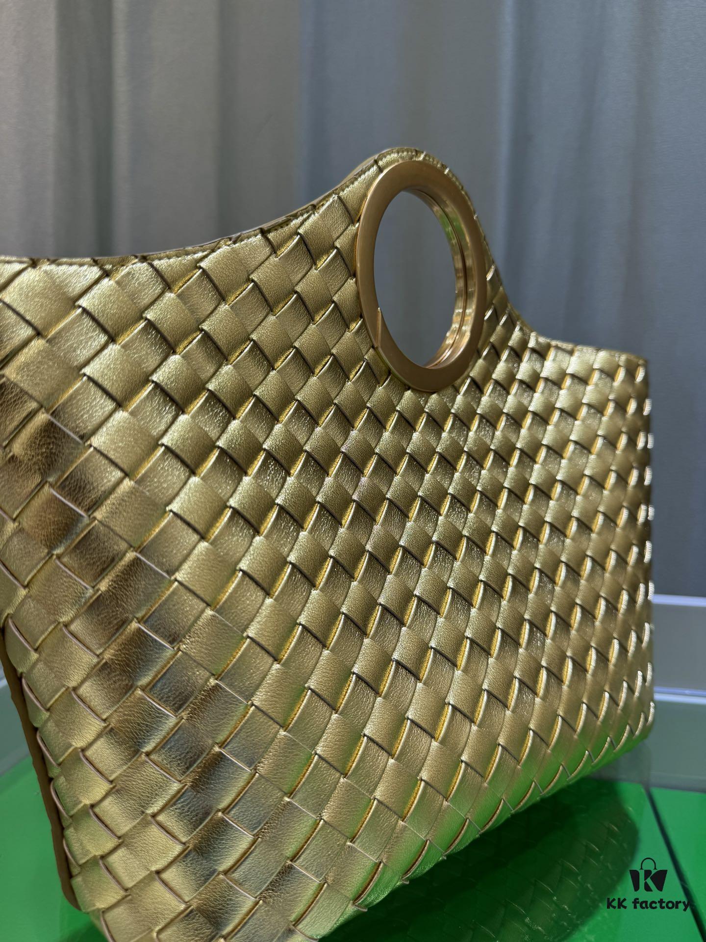 BV Picnic Woven Handbag - Bottega Veneta 24 Early Autumn New Vintage Style Beautiful Tote Bag